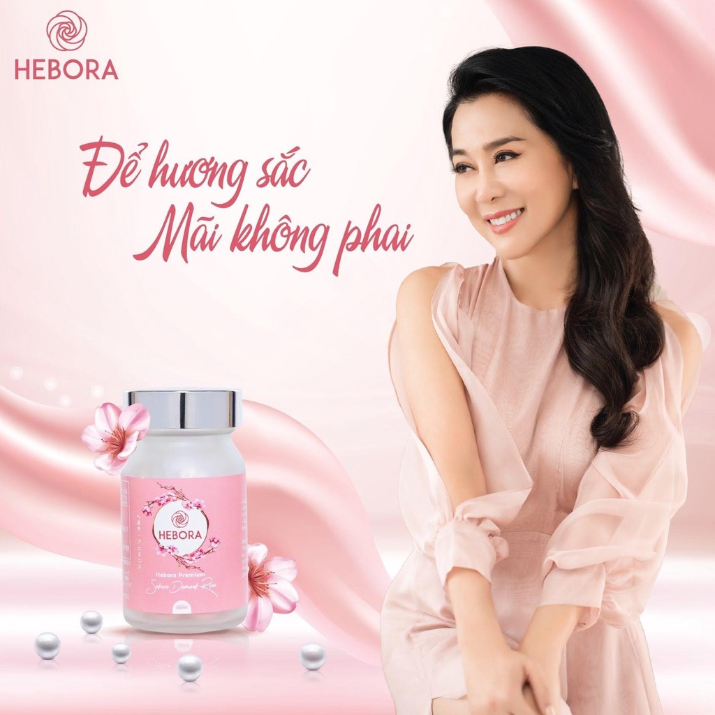 Viên uống thơm cơ thể Hebora Sakura & Damask Rose 60 VIÊN - HÀNG NỘI ĐỊA NHẬT | BigBuy360 - bigbuy360.vn