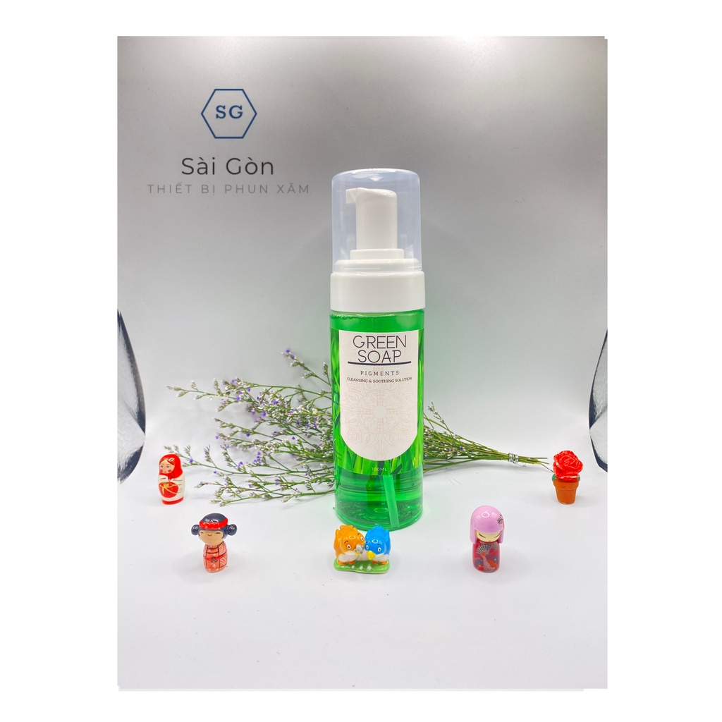 Green Soap Vệ Sinh Xăm Hình Tạo Bọt