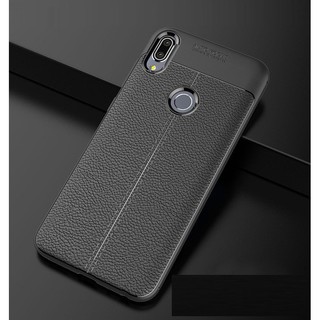 Ốp lưng Huawei Y9 2019 silicon giả da,chống sốc auto Focus, Ốp dẻo trong suốt cho điện thoại Y9 2019