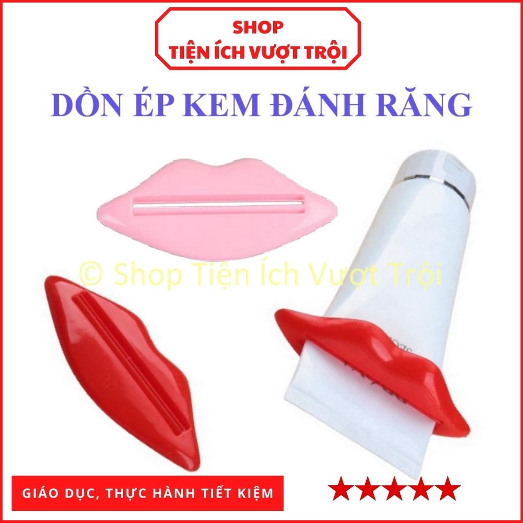 Dụng cụ đơn giản bóp, nặn kem đánh răng, tận dụng, tiết kiệm các loại kem đựng trong ống nhựa - Shop Tiện Ích Vượt Trội