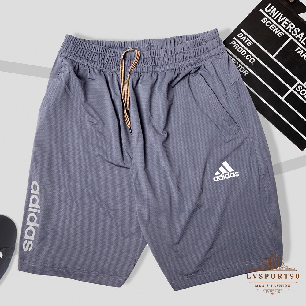 Quần đùi nam 💎SALE💎 quần short thể thao mặc nhà đi ngủ hoặc chạy bộ chất liệu vải kim cương chống nắng thoáng LVsport90