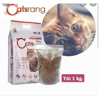 Hạt cho mèo mọi lứa tuổi CATSRANG Hàn Quốc - Túi 1kg