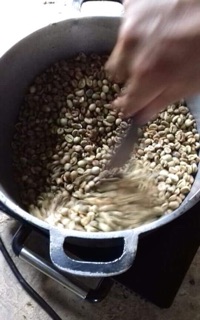 500g cà phê Lâm Đồng tự rang xay