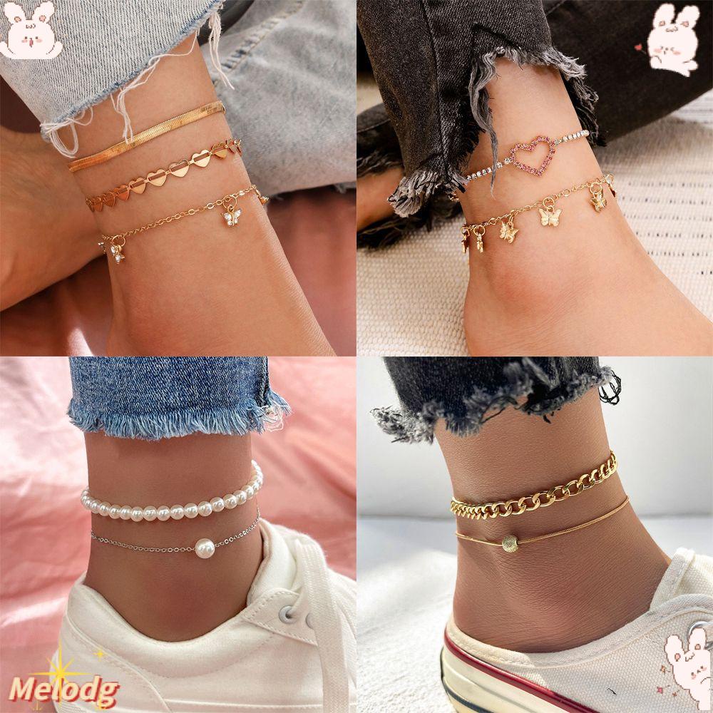 Vòng Tay Nhiều Lớp Thời Trang Mùa Hè Cá Tính|Trang Sức Đi Biển Mạ Bạc Phong Cách Boho