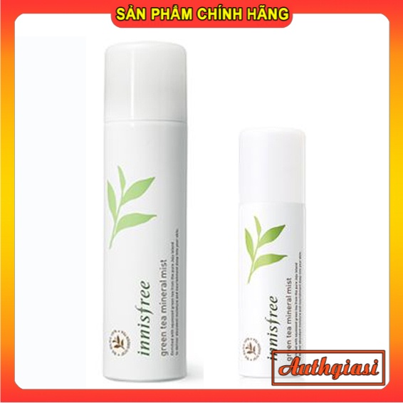 Xịt khoáng trà xanh Innisfree Green Tea Mineral Mist Xk 50-150ml XK | BigBuy360 - bigbuy360.vn