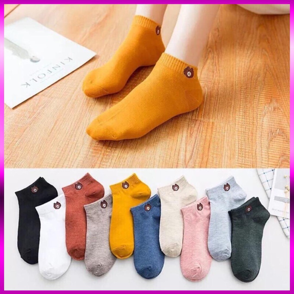 COMBO 10 đôi tất gấu hot hít siêu đẹp