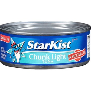 Cá ngừ cắt miếng ngâm dầu hiệu StarKist 142g
