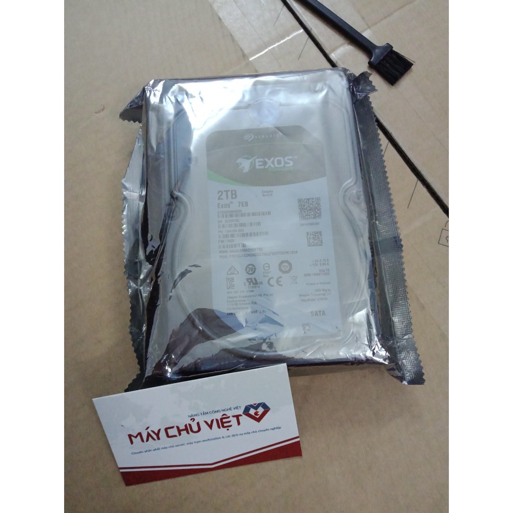 Ổ cứng HDD Seagate Exos 7E8 2TB 512n SATA (ST2000NM0055) | BigBuy360 - bigbuy360.vn