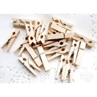 Kẹp gỗ treo ảnh 3.5cm