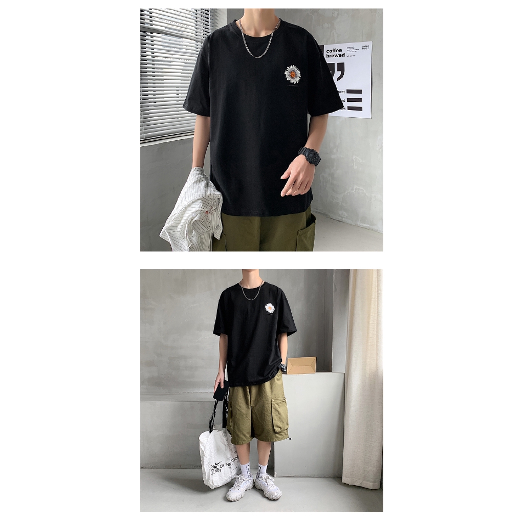 【COD】Tide brand cartoon printed loose top | BigBuy360 - bigbuy360.vn