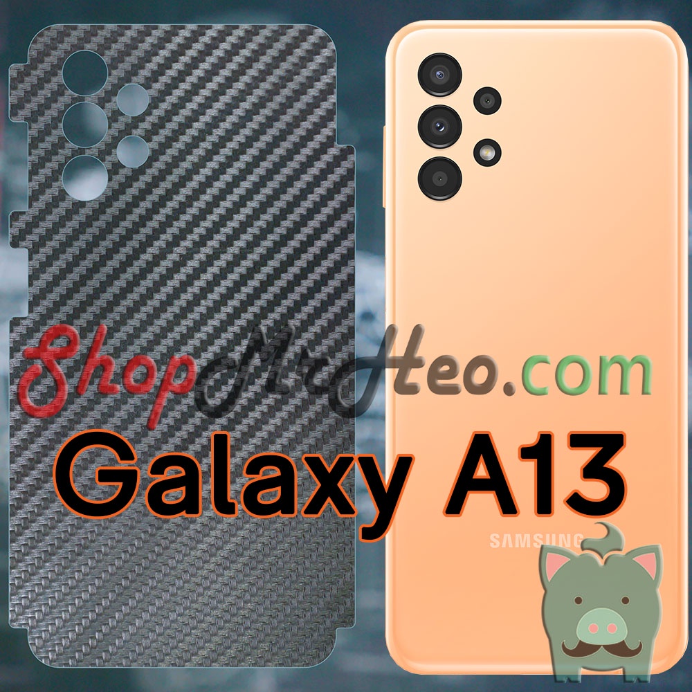 Dán Skin Màu Mặt Sau Lưng Nhôm Xước Samsung Galaxy A13