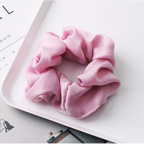 DÂY CỘT TÓC/BUỘC TÓC NỮ VẢI LỤA SCRUNCHIES