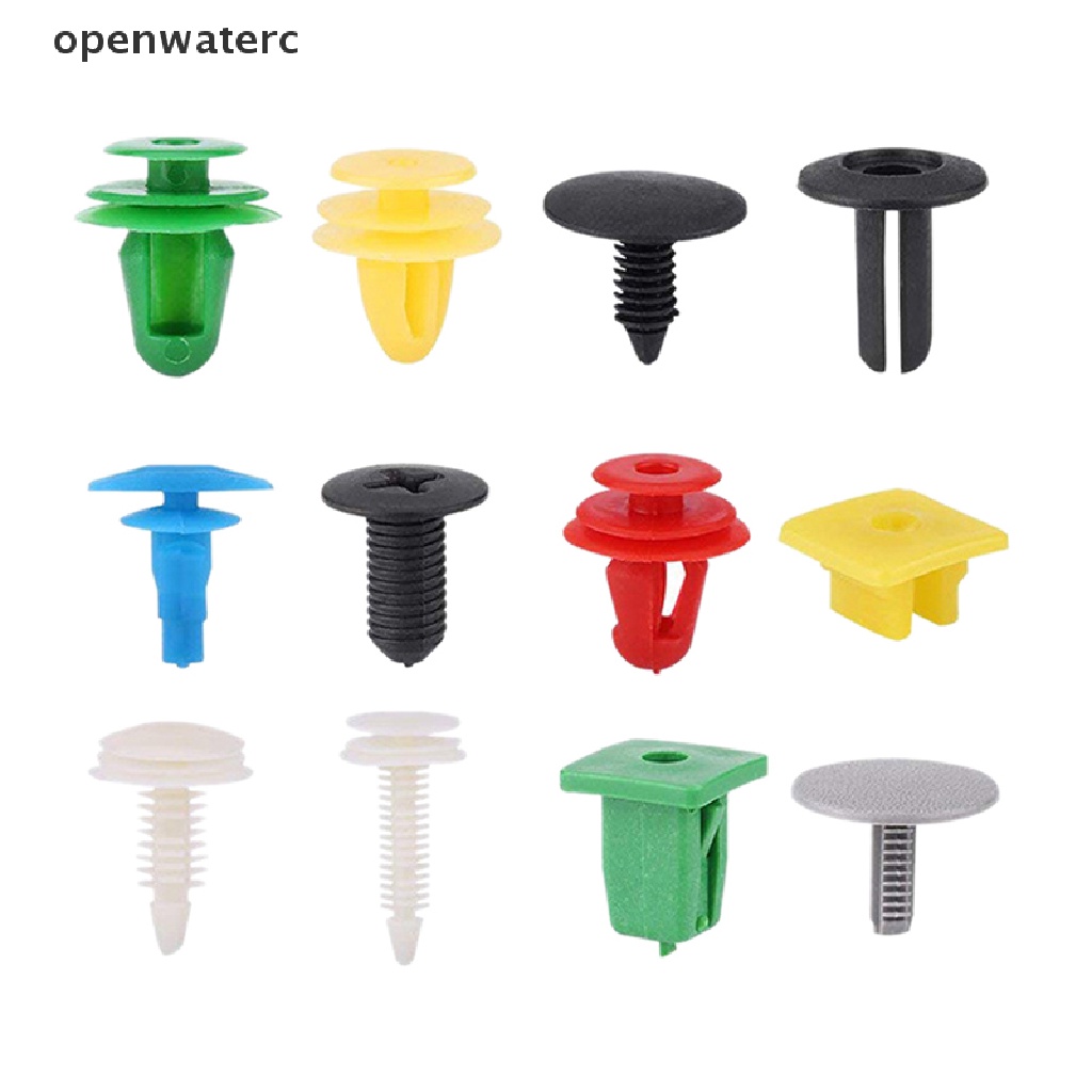 Set 100 Đinh Tán Nhựa Phụ Tùng Cho Xe Ô Tô