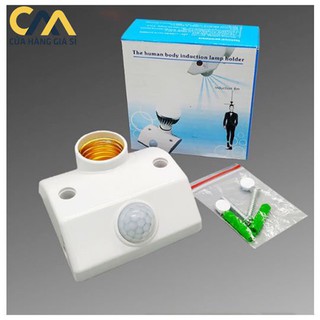 Đuôi đèn cảm ứng bật tắt khi chuyển động