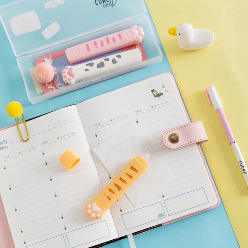 Băng Keo Chỉnh Sửa Móng Chân Mèo Dễ Thương Hai Đầu Mềm Mại Có Băng Keo Hai Đầu Nhỏ Gọn DIY