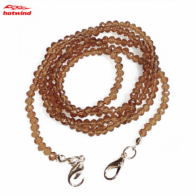 [Hàng mới về] Dây đeo khẩu trang có móc chống rơi chống thất lạc an toàn phối pha lê nhân tạo