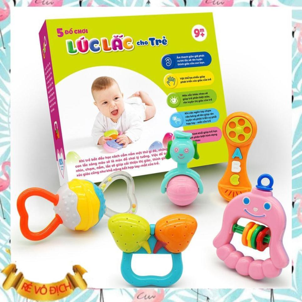Combo: 5 Đồ Chơi Lúc Lắc Cho Trẻ DK580013