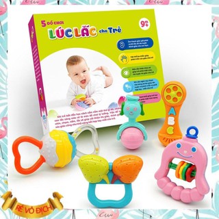 Combo: 5 đồ chơi lúc lắc cho trẻ dk580013