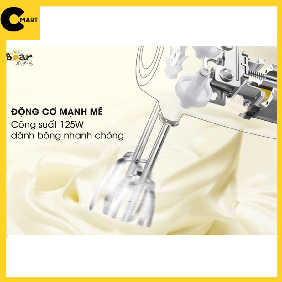 Máy Đánh Trứng Trộn Bột Cầm Tay Bear DDQ-B02P5 [CMART.COM.VN]