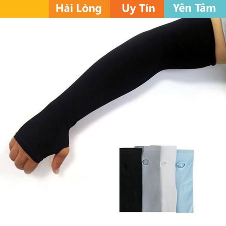 Găng tay chống nắng Hàn Quốc Letslim | Găng tay xỏ ngón cả cánh tay