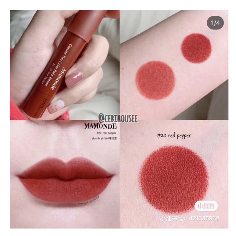 Son bút chì Mamonde Creamy Tint Color Balm | BigBuy360 - bigbuy360.vn