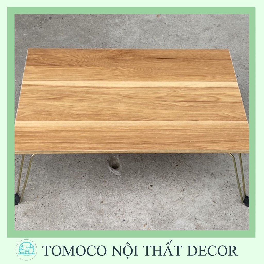 Bàn gấp gọn học sinh thông minh chân cao 28 cm cỡ 40/60 đủ màu sắc BM01
