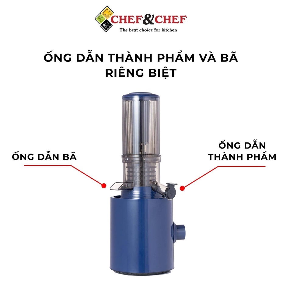 MÁY ÉP CHẬM NGUYÊN QUẢ CHEF&amp;CHEF CH-210A