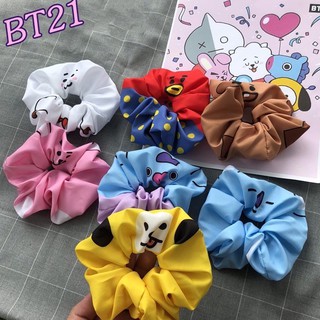Cột tóc scrunchies BT21