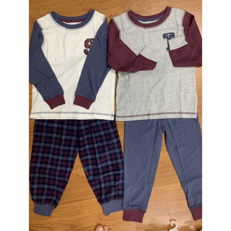 Set 2 bộ pijama bé trai Tuclothing auth size 2-3y, 3-4y