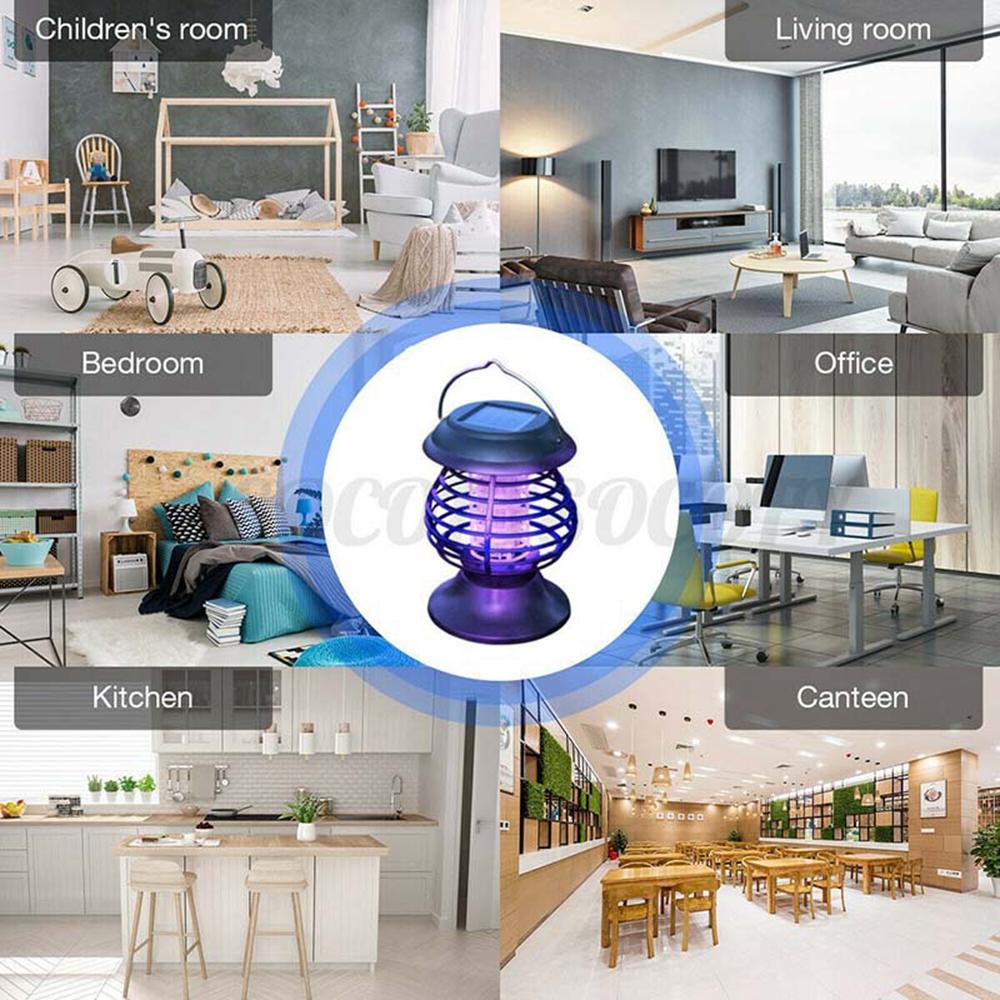Đèn LED Diệt Muỗi / Côn Trùng Với Cổng Sạc USB Dùng Trong Nhà / Ngoài Trời