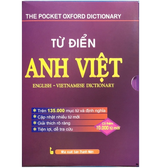 Sách - Từ điển Anh - Việt (150.000 từ)