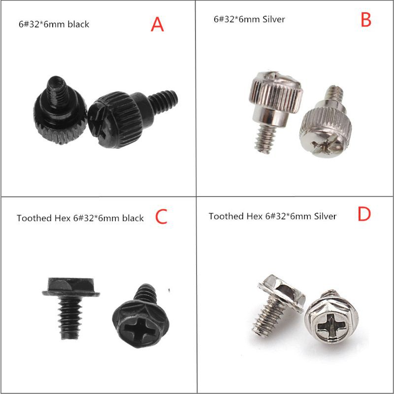 Bộ Ốc Vít 6 # - 32x6 Cho Ổ Cứng Máy Tính