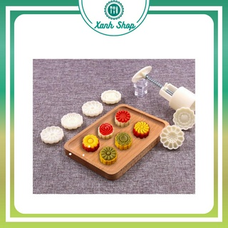 Khuôn trung thu 6 mặt hoa 50g
