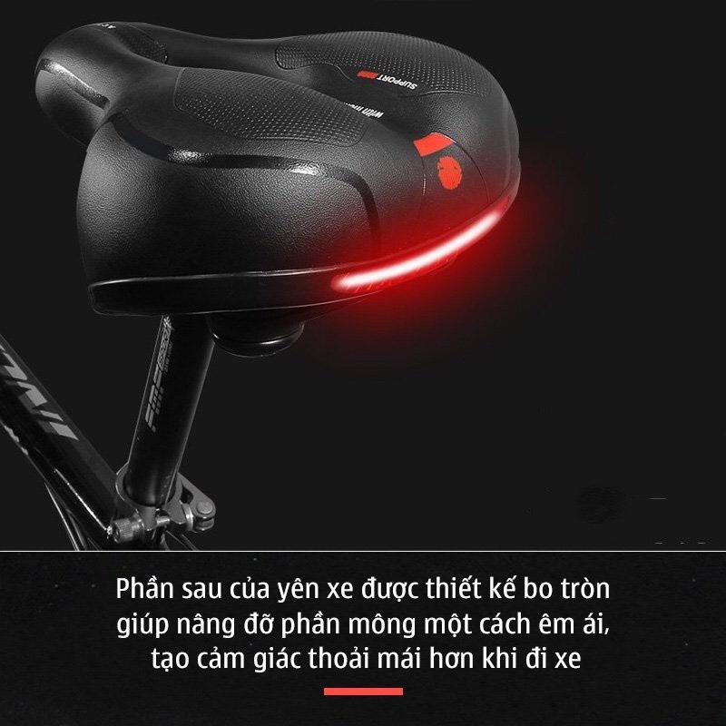 Yên Xe Đạp Thể Thao Siêu Êm Thoáng Khí