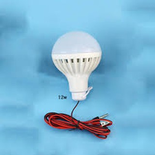 Đèn led bulb kb 12w 12v kẹp bình