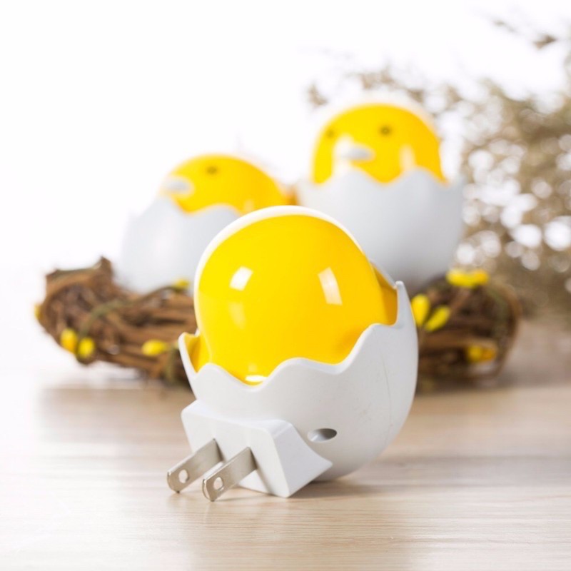 Đèn ngủ led cảm ứng gà con dễ thương