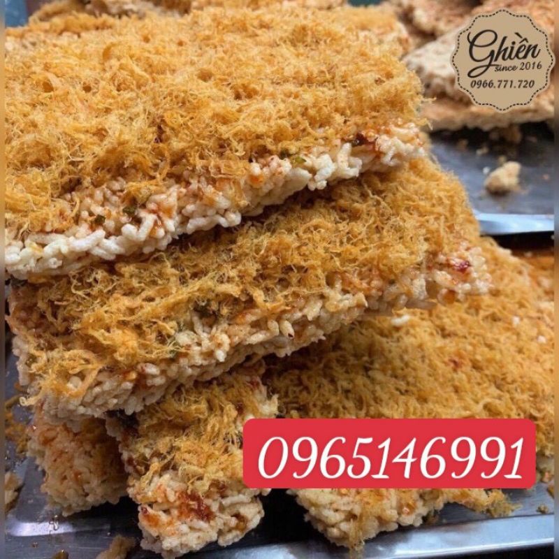 500g CƠM CHÁY SIÊU CHÀ BÔNG lớn