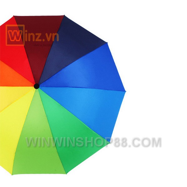 Dù xếp 7 sắc cầu vồng Thái Lan loại tốt Andhere