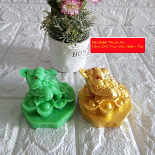 Cặp Cóc ba chân thiềm thừ phong thủy tài lộc DC08