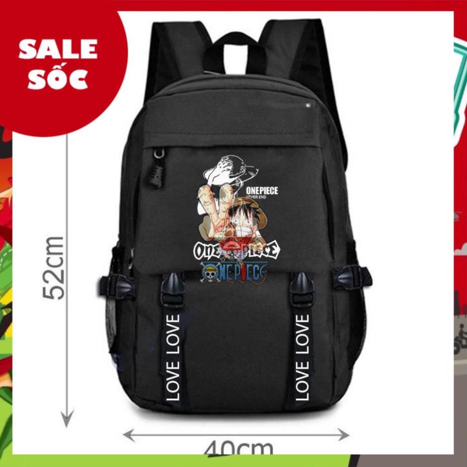 RẺ VÔ ĐỊCH - Balo in hình Luffy One Piece độc đẹp giá rẻ