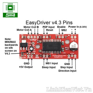 Module điều khiển động cơ bước A3967