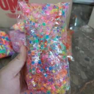 100g thun buộc tóc nhiều màu cho mẹ và bé