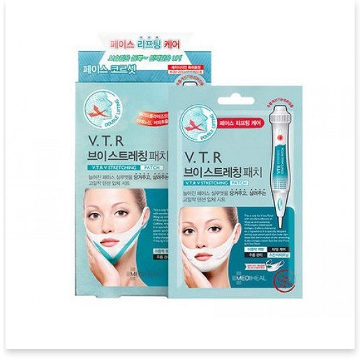 [Mã giảm giá] Mặt Nạ Nâng Cơ, Giảm Mỡ Thừa Tạo Hình V-Line Mediheal V.T.R Stretching Patch