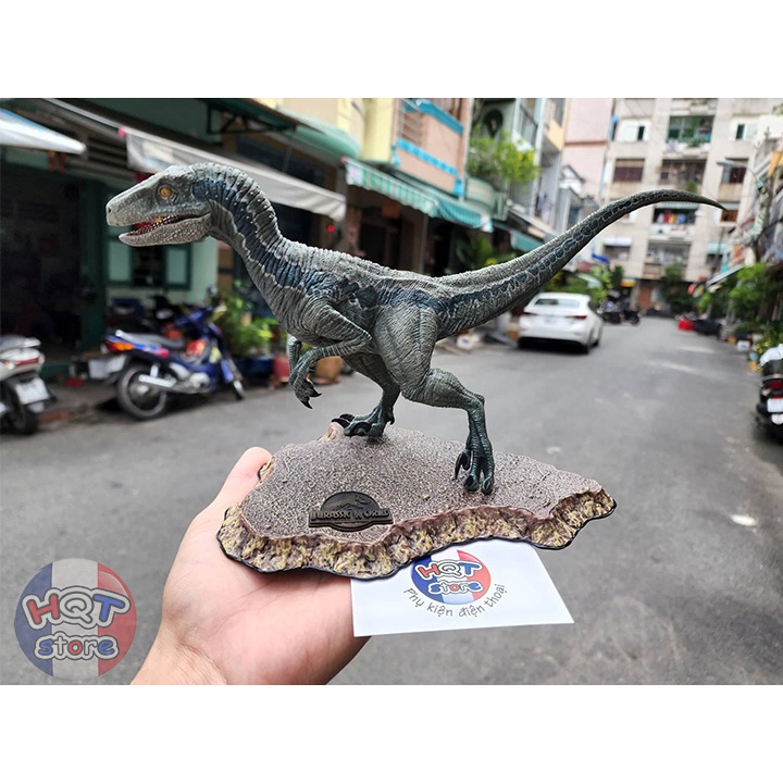 Mô hình khủng long Velociraptor Blue Prime 1 Studio Jurassic World tỉ lệ 1/10