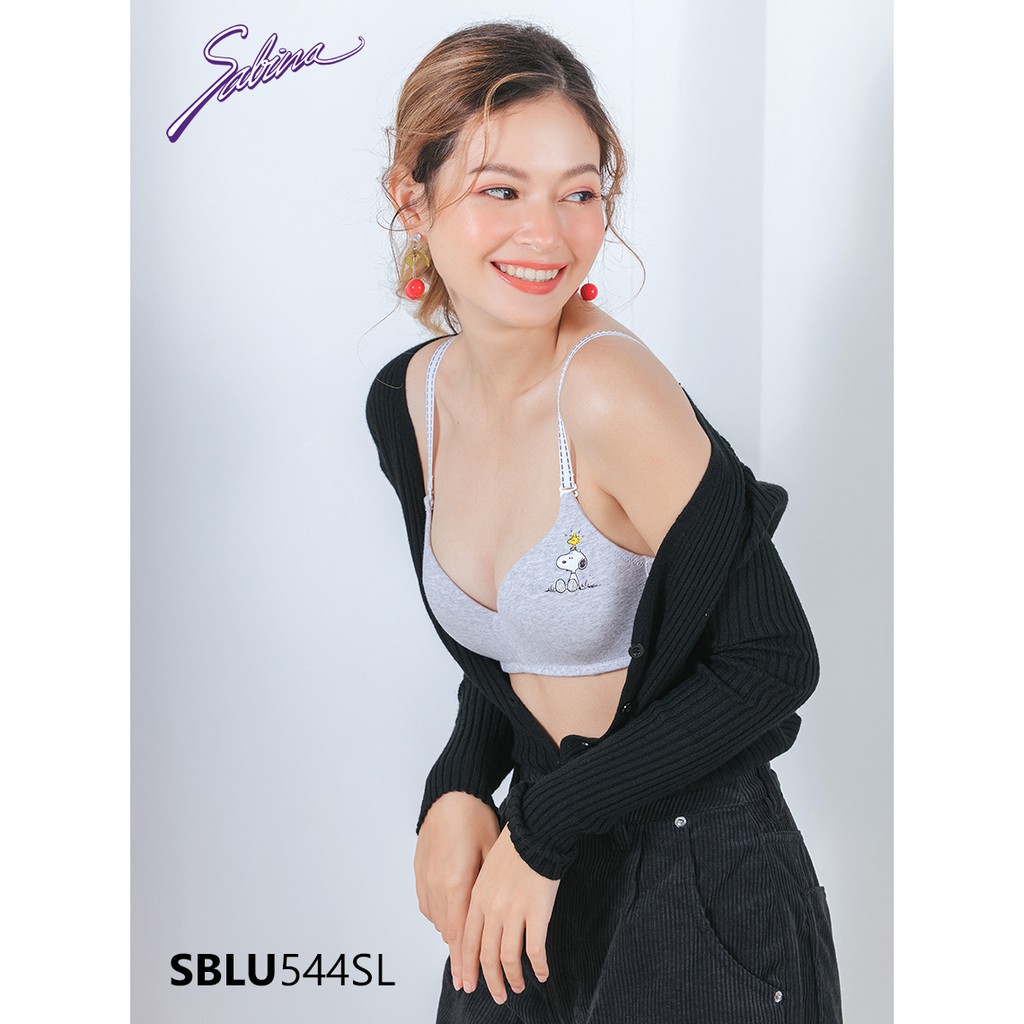 [Mã BATNGO50K0 - giảm 50K - ĐH 500K]Combo Áo Lót Không Gọng Và Quần Snoopy Collection By Sabina SBLU544SL+SULU544SL | BigBuy360 - bigbuy360.vn