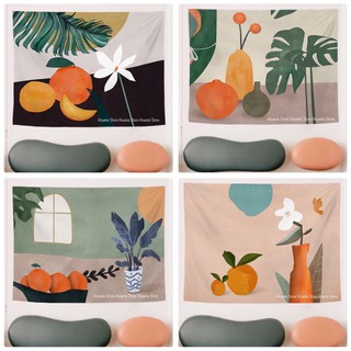 [ SẴN HCM-SHIP HOẢ TỐC ] Tranh vải treo tường / thảm vải decor theo phong cách Bắc Âu /phong cách Bohemian,Morandi 💦