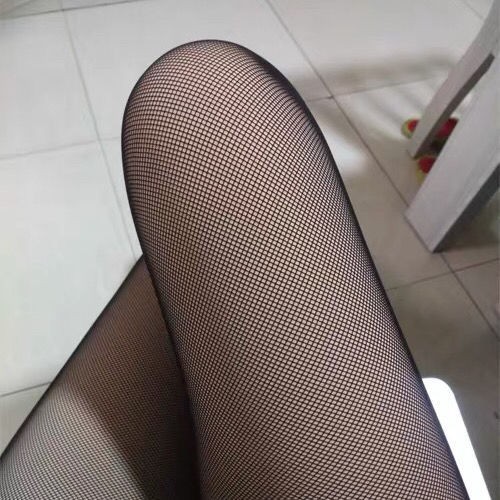 Quần tất lưới nữ hộp giữ nhiệt không gân thon chân cá tính sang chảnh QT06