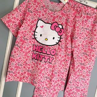 ĐỒ BỘ DÀI CỘC HOẠ TIẾT HELLO KITTY