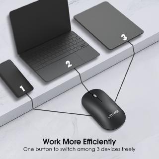 VicTsing PC272 Bluetooth 5.0 Wireless Mouse Portable Silent Computer Mice Ergonomic With USB Receiver 5DPI For PC Laptop Tablet