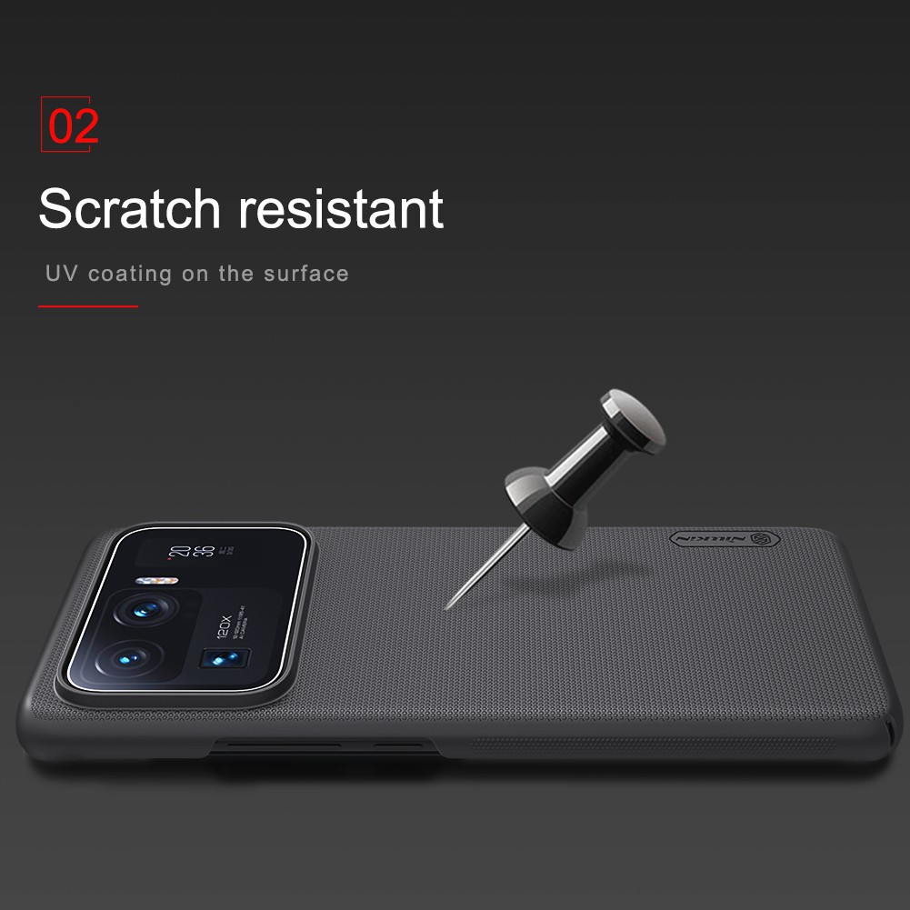 Ốp Điện Thoại Nillkin Bằng Nhựa PC Cứng Mặt Nhám Chống Sốc Cho Xiaomi Mi 11 Ultra